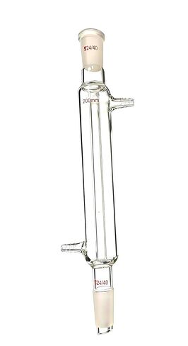 Borosilicate Lab Glass Liebig Condenser with 24/40 Joint,Lab Disllation West Column (Jacket Lengt 7.87 Inches) in Kuwait
