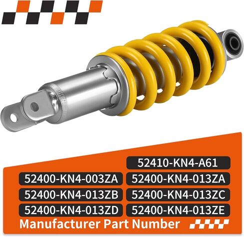 Heavy Duty Rear Shock For Honda XR100R 1985-2003 52400-KN4-013ZA 52400-KN4-013ZD in Saudi Arabia