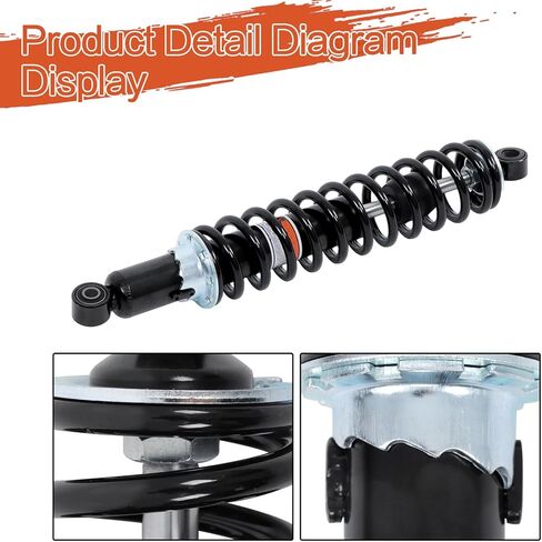 Rear Shocks Replacement for Honda Foreman 450 TRX450ES TRX450S TRX450FE TRX450FM 1998-2004 Replacement for 52400-HN0-670 52400-HN0-671 52400-HN0-A01 in Saudi Arabia