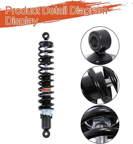 Rear Shocks Replacement for Honda Foreman 450 TRX450ES TRX450S TRX450FE TRX450FM 1998-2004 Replacement for 52400-HN0-670 52400-HN0-671 52400-HN0-A01 in Saudi Arabia