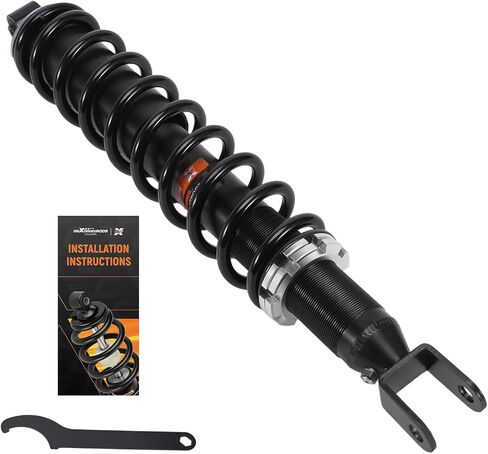maXpeedingrods Rear Shock Fit for Honda Rancher TRX420FA BR 2014-2023, for Honda Rancher ES TRX420FE BR 2014-2023, for Honda Rancher TRX420FM BR 2014-2023, 52400-HR3-A21 Monotube Absorber, Black in Saudi Arabia