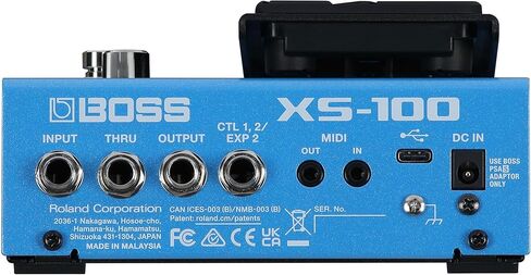 مجموعة دواسة ناقل الحركة من Boss XS-100 مع مصدر طاقة Gearlux، وكابلات الأدوات وMIDI، واللقطات، وقماش تلميع Austin Bazaar in Kuwait
