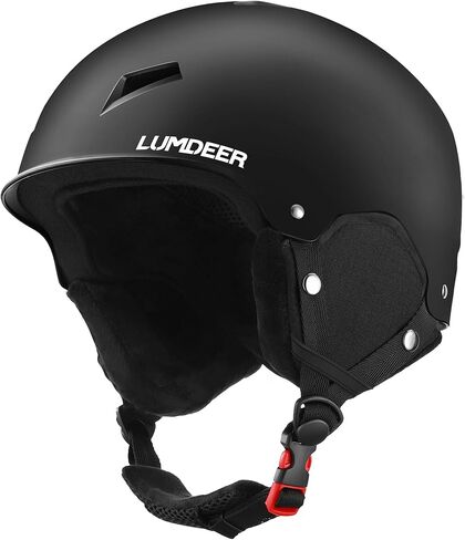 LUMDEER Ski Helmet with 2 in 1 Visor Goggles, UV Protection Snowboard Helmet, Certified Ajustable Snow Sport Helmets for Men Women Skiing, Skating, Snowboarding in Saudi Arabia