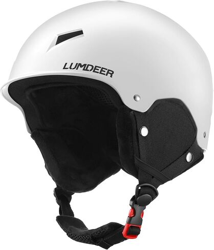 LUMDEER Ski Helmet with 2 in 1 Visor Goggles, UV Protection Snowboard Helmet, Certified Ajustable Snow Sport Helmets for Men Women Skiing, Skating, Snowboarding in Saudi Arabia