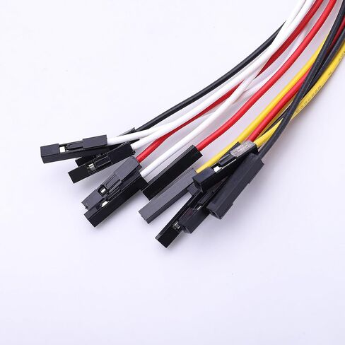 HY2.0-4Pin to 2.54mm Pitch 1P Female Connector, 20cm Length, Tinned Copper Wire, 1007 24#AWG Standard Cable in Kuwait