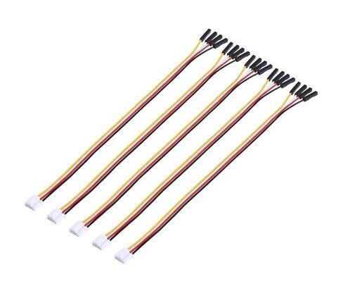 HY2.0-4Pin to 2.54mm Pitch 1P Female Connector, 20cm Length, Tinned Copper Wire, 1007 24#AWG Standard Cable in Kuwait