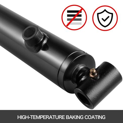 VEVOR Hydraulic Cylinder 2" Bore 36" Stroke Hydraulic Ram Cylinder Work Pressure 3000psi Welded Double Acting Cross Tube Port Size SAE6 Hydraulic Lifting Cylinder 2 x 36 inches Max Length 80 inches in Saudi Arabia