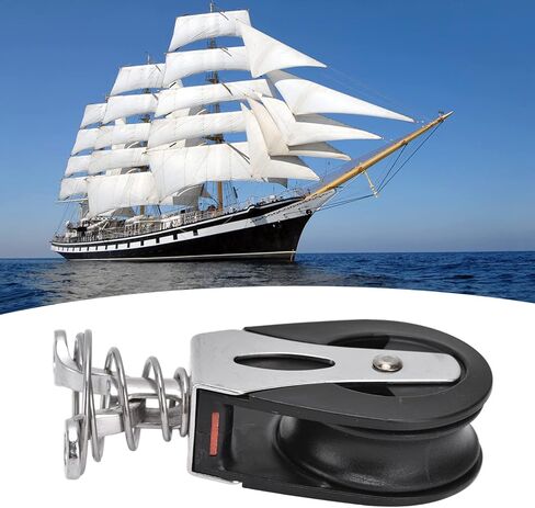Sailboat Rigging Pulleys 316 Stainless Steel, Nylon Nylon Sheave Sheave Block Head Nylon Sailboat Plain Bearing Pulley 316 Stainless Steel Marineade Sheave Block Head in Kuwait