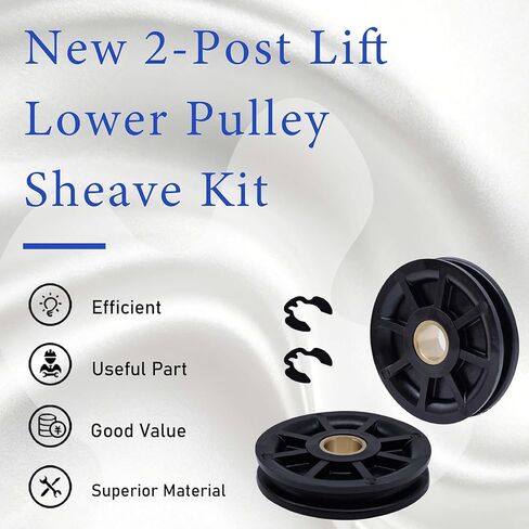 New 2-Post Lift Lower Pulley Sheave Kit Fit for Rotary Lift SPOA7 SPOA9 SPOA10 in Saudi Arabia