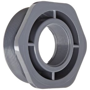 Flowline LM52-3800 PVC Reducer Bushing, 4" x 2" NPT Thread in Kuwait