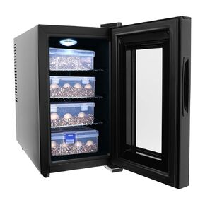 Reptile Egg Incubator, 6.08 Gal Capacity Reptile Scientific Lab Incubator with LED Screen, 50-104°F Adjustable Temperature Air Cooling Detachable Cabinet Incubators ±34.7°F Temperature Accuracy in Saudi Arabia