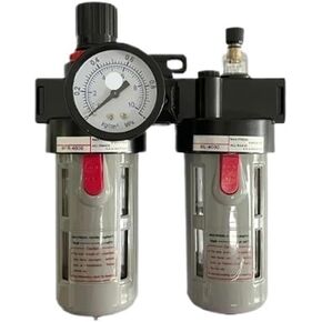 Oil Water Separator Regulator Filter Airbrush Air Compressor Pressure Reducing 1/4" 3/8" 1/2" Compressed Air Filter BFC2000/3000 in Kuwait