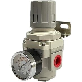 AR2000-02 AR3000-03 1/4'' Air Pressure Regulator Control Compressor Pump Gas Regulating Treatment Units with Gauge Adjustable in Kuwait