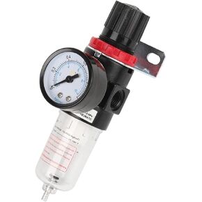 AFR2000 G1/4 Pneumatic Air Filter Regulator with Pressure Gauge Flow Control Valve Air Compressor Drain Speed Controller in Kuwait