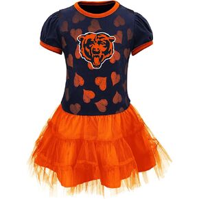 Outerstuff NFL Chicago Bears Girls Toddlers Love to Dance Tutu Dress (2T-4T) in Saudi Arabia
