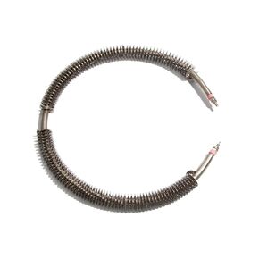 أنبوب تسخين دائري جاف بجهد 220 فولت - عنصر تسخين ذو زعانف من الفولاذ المقاوم للصدأ 304 لمجفف الدوران وآلة الفصل الأساسية (220 فولت، 600 وات 250 ملم) in Kuwait