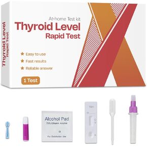 Thyroid Test Kit at Home - Rapid TSH Tester,Accurate TSH Testing Kit for Thyroid Health Monitoring (1 Test) in Kuwait