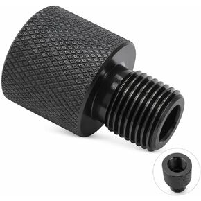 محول خيط UNF 1/2-20 إلى 1/2-28 - سبائك ألومنيوم عالية القوة، أسود مؤكسد، محول متين للسباكة والهيدروليكية والتطبيقات الصناعية in Kuwait