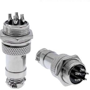 GX16*10PCS cable connector 5/8 inch 2-pin 3-pin 4-pin 5-pin 6-pin 7-pin 8-pin 9-pin 10-pin female socket connector(9PIN socket10PCS) in Kuwait