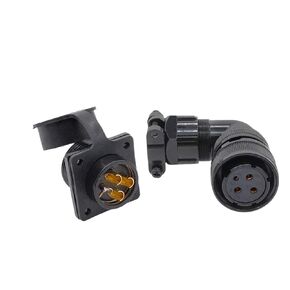 Connector YD28 4-pin 3P+E YD28K15T metal protection socket motor(Green-15 pin) in Saudi Arabia