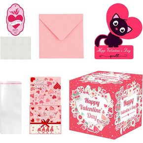 Money Pull Box for Cash,Interactive Atmosphere Prop - Money Cash Roll Box for Valentine's Day,for Home Living Rooms Shop Holiday Events Party Festivals Celebrations Girlfriend Wife in Kuwait