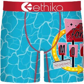 ملابس داخلية قصيرة متوسطة الطول للرجال من Ethika، ملابس داخلية قابلة للتمدد في 4 اتجاهات - The Familie Inn in Kuwait