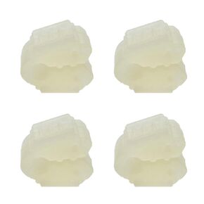 Dental Bite Blocks, Autoclave Dental Oral Occlusal Pad Silicone Props Split Type Intraoral Support Opener Retractor Dental Mouth Opener Adult/Child (Yellow) in Kuwait