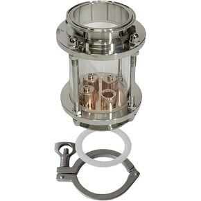 قسم عمود ارتداد زجاجي مقاس 3 بوصة مع لوحة فقاعات نحاسية in Kuwait