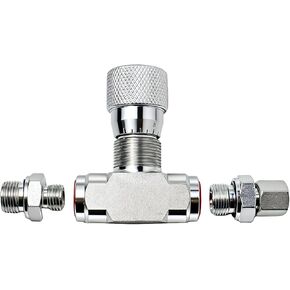 صمام التحكم في التدفق الهيدروليكي متوافق مع الحفار الصغير، وصلة L08 M14 مقاس 3/8 بوصة، استبدل STB-G3/8 in Kuwait