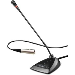 MX418 Professional Wired Conference Microphone with XLR, 5m Cable, 48V Phantom Power, Omnidirectional Desktop Boundary Mic for Boardroom and Office in Saudi Arabia