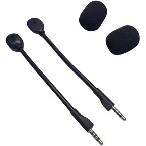 ميكروفون بديل لسماعات الألعاب Cyrus Arctis1 Ice، موصل مطلي بالذهب، قابل للفصل مع غطاء إسفنجي in Kuwait