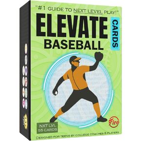 Elevate Baseball Training Cards: Expert Tips for Youth/Teen Baseball Players. Master Positional Skill Techniques, Nutrition, Mindset, Teamwork, Fitness. for Coaches & Players for Next Level Play. in Saudi Arabia