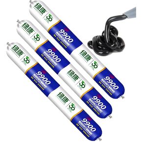 9900 مانع تسرب مقاوم للماء، مانع تسرب سيليكون مقاوم للماء، حل دائم لتشققات السقف والجدران، مانع تسرب خارجي مقاوم للماء في الهواء الطلق مقاوم للحرارة، مقاوم للتمزق والتمدد (أسود، قطعة واحدة) in Kuwait