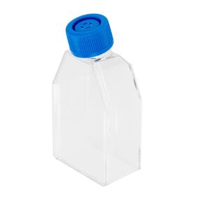 Cell Culture Flasks, Sterile Plastic Tissue Culture Bottle with Filter Cap, 25cm² Culture Area, TC Treated, Pack of 200 in Kuwait