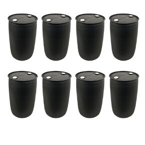 براميل إنباك 55 جالون نيستابل لاب باك مع قفل رافعة بلاستيكي، حزمة متعددة محسنة للشحن، (55 جالون، 14 حزمة) in Kuwait