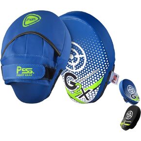 PSS Boxing Focus Pads - Hook & Jab Punch Mitts for MMA, Kickboxing, Karate, Muay Thai, and Taekwondo Training - Hand Target Strike Shield Punching Gloves Pad in Kuwait