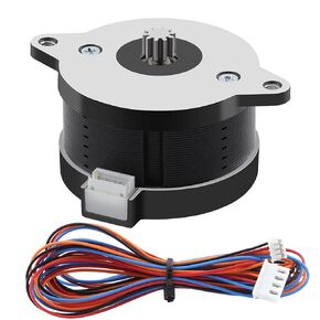 NEMA 14 36mm Pancake Stepper Motor for 3D Printer, 10Teeth Extruder Circular Stepper Motors, 2-Phase 4-Wire 100mN・m Compatible with Voron 2.4/Trident/Switchwire & Galileo Extruder, in Kuwait