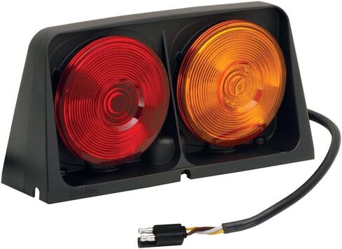 Wesbar 8260101: Dual Ag Light W/Red/Blank Amber/Amber in Kuwait