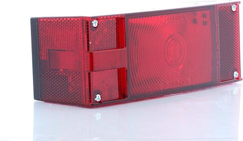 Optronics STL0017RBP ONE LED Low Profile Marine Tail Light, Red in Saudi Arabia
