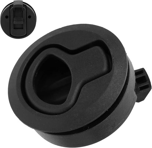 2in Slam Latch Pull Lock ABS Toolbox Cabinet Round Panel - Durable & Easy Installation for RV, Trailer, Car, Boat Accessory in Saudi Arabia