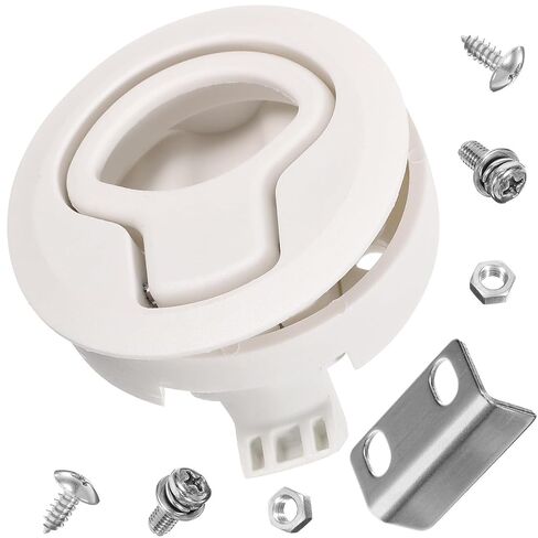 Cabilock Flush Pull Slam Latch Locking Deck Hatch Handle for Boat and Trailer Door, Hatch Pull Ring in Saudi Arabia
