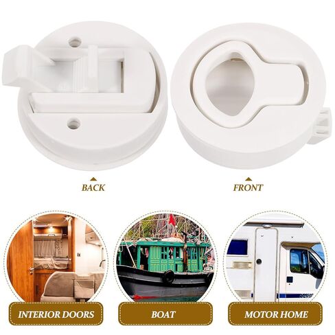 Cabilock Flush Pull Slam Latch Locking Deck Hatch Handle for Boat and Trailer Door, Hatch Pull Ring in Saudi Arabia
