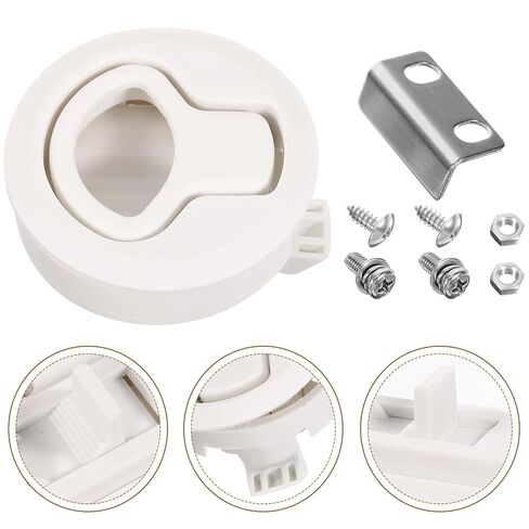 Cabilock Flush Pull Slam Latch Locking Deck Hatch Handle for Boat and Trailer Door, Hatch Pull Ring in Saudi Arabia