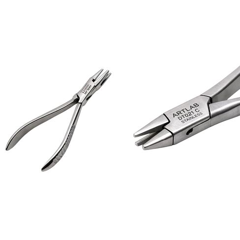 5.5" Aderer Wire Bending Pliers 3 Prong Orthodontic Pliers for Braces Dental Instruments German Stainless Steel in Saudi Arabia