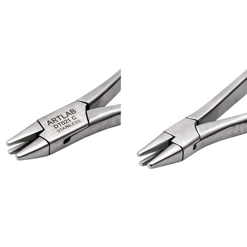 5.5" Aderer Wire Bending Pliers 3 Prong Orthodontic Pliers for Braces Dental Instruments German Stainless Steel in Saudi Arabia