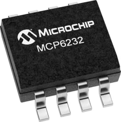 تقنية Microchip، MCP6232T-E/SN، مضخم تشغيل مزدوج - 300 كيلو هرتز GBP - 20uA - 1.8 إلى 6.0 VDC - خرج من السكة إلى السكة - -40 درجة مئوية إلى 125 درجة مئوية - 8 أسلاك SOIC - شريط وبكرة (3300 قطعة/عناصر) in Saudi Arabia