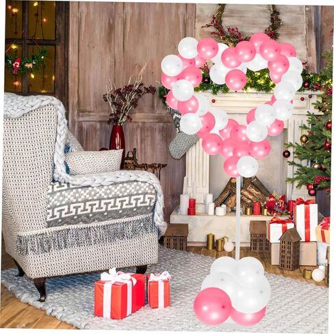 Toyvian Balloon Column Stand Kit DIY Balloon Support Supply with Heart-shaped Frame for Party Decorations in Saudi Arabia
