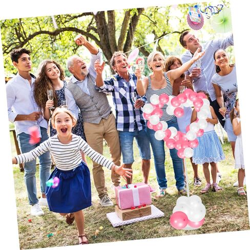 Toyvian Balloon Column Stand Kit DIY Balloon Support Supply with Heart-shaped Frame for Party Decorations in Saudi Arabia