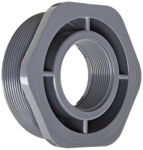 Flowline LM52-3800 PVC Reducer Bushing, 4" x 2" NPT Thread in Kuwait
