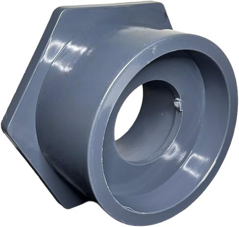 ERA 4 × 2 بوصة جدول 80 جلبة مخفض PVC، مقبس × مقبس منزلق للخدمة الشاقة، تركيب أنابيب مصنفة للضغط، رمادي in Kuwait